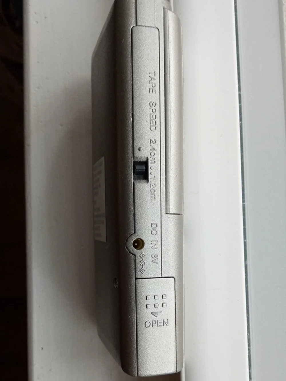 Sony Vintage Silver Microcassette Voice Recorder
